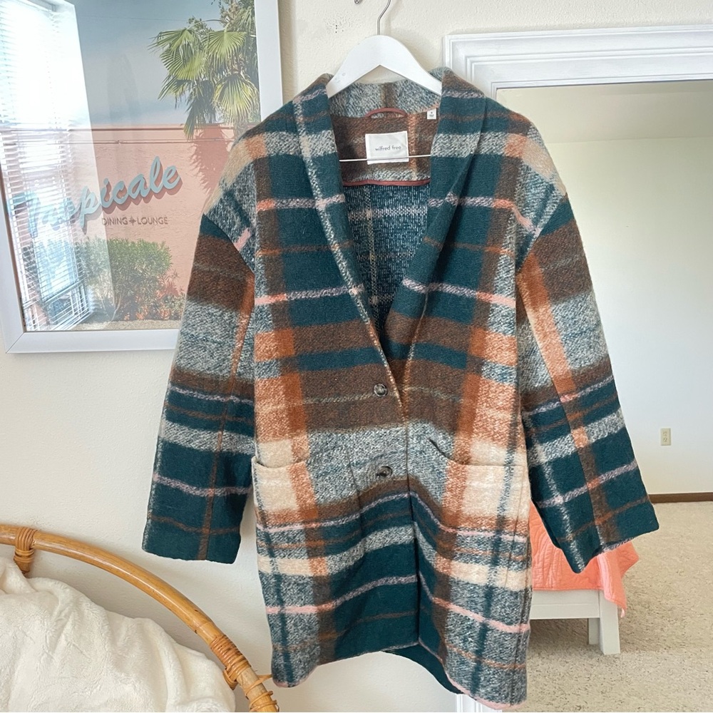 Aritzia Wilfred  Free Elm Plaid Jacket - Picture 5 of 8